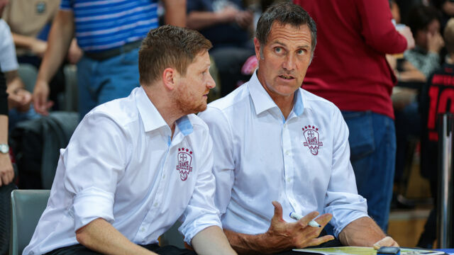 Reicht es auch gegen die Sixers? Philipp Stachula und Hansi Gnad wollen weiter gewinnen / Foto: Frank Fankhauser