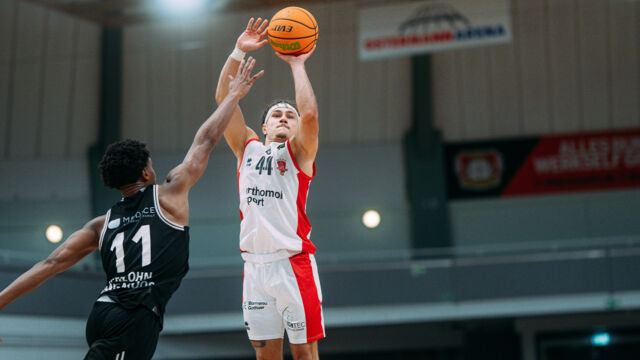 Glänzte mit 21 Zählern gegen Iserlohn: Luca Michels / Foto: Nils Althoff