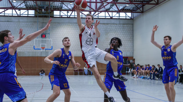 Die GIANTS-NBBL empfängt am Sonntag ALBA Berlin zum letzten Heimspiel. Foto: Fankhauser