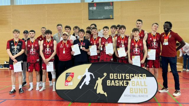 Die GIANTS-U18 wurde Vizemeister beim DBB-Pokal Top4.