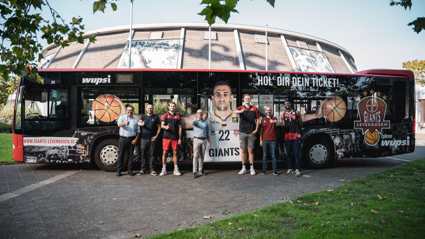 Die GIANTS und die wupsi gehen eine abgefahrene Partnerschaft ein. Foto: Althoff