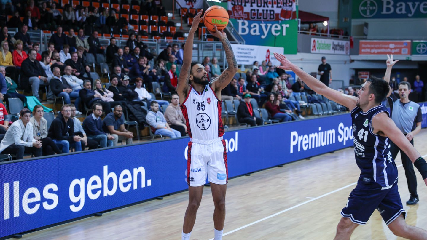 Devin Thomas spielt künftig nicht mehr für BAYER / Foto: Frank Fankhauser
