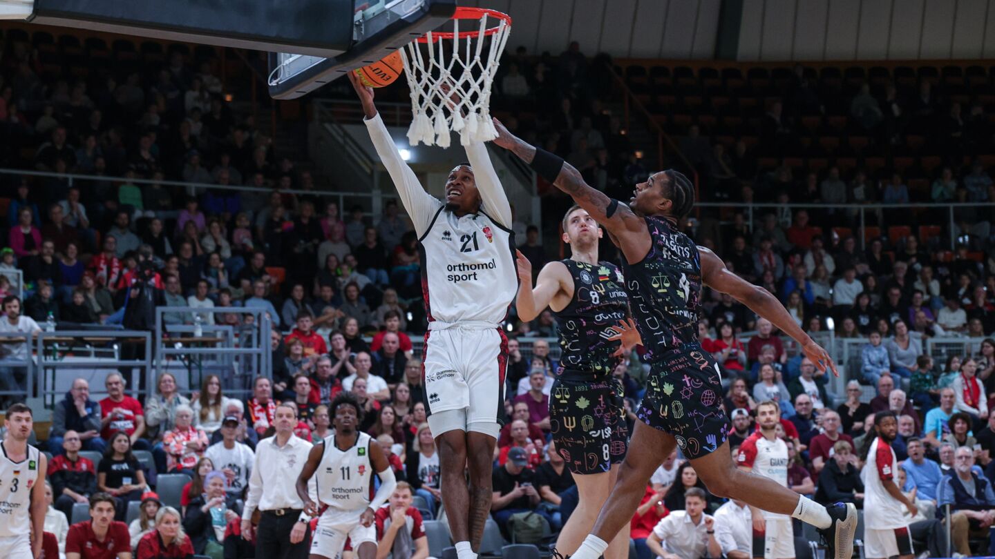 John Williams Jr. war von den Baskets nur schwer zu halten / Foto: Frank Fankhauser