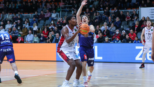 Joel Lungelu lief für die GIANTS in der ProA 22/23 auf / Foto: Frank Fankhauser