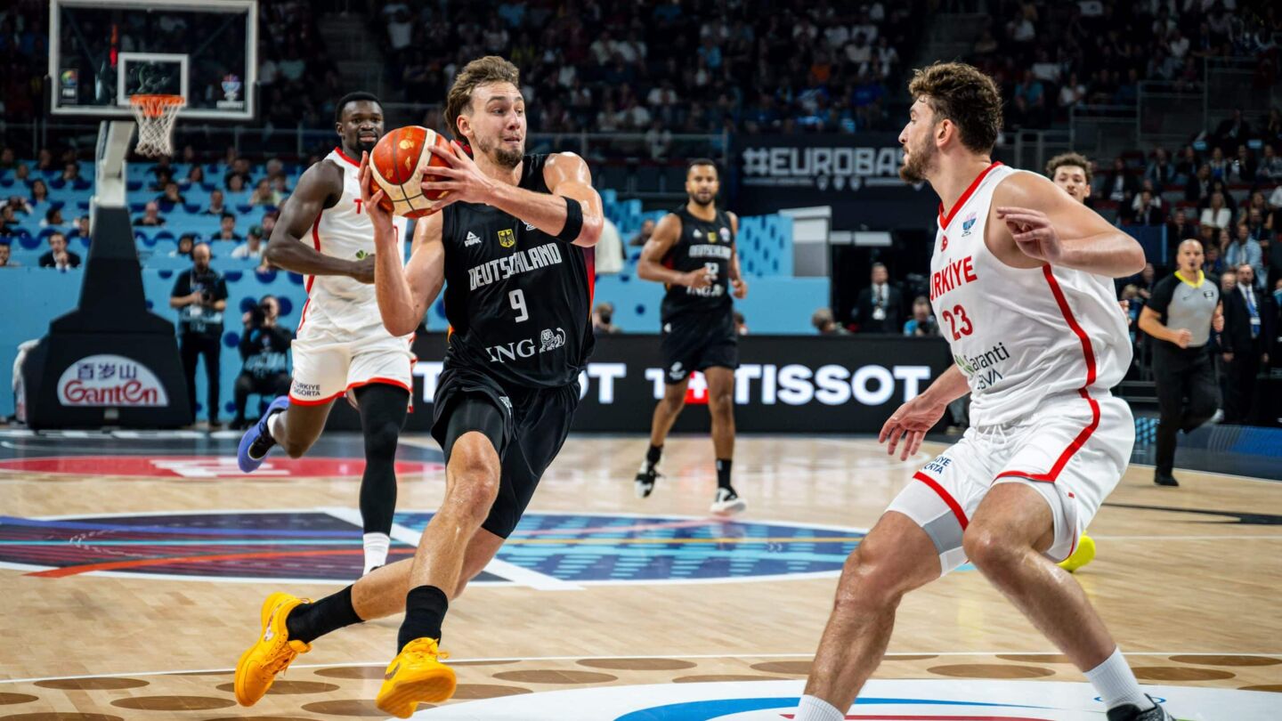 Unnachahmlich: Franz Wagner gewann mit Deutschland den EM-Titel 2025 (Foto: FIBA / Camera 4)