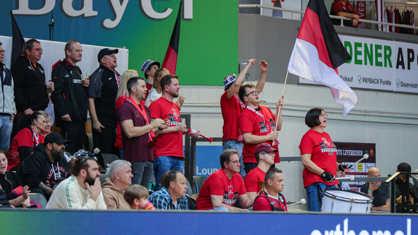 Die Fans der GIANTS freuen sich auf das Spiel gegen Bernau / Foto: Frank Fankhauser