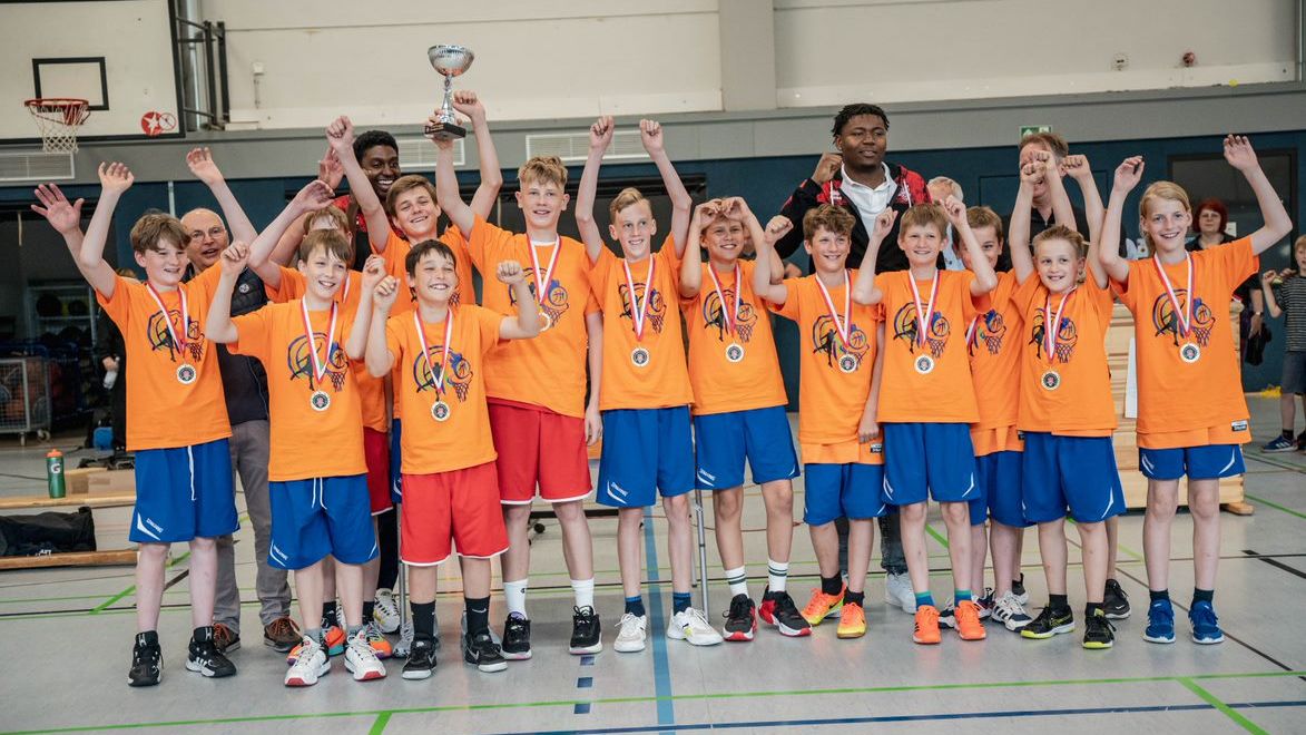 "The Winner takes it all" - das Gymnasium Odenthal holt sich zum sechsten Mal den Titel in der GL (Foto: Nils Althoff)