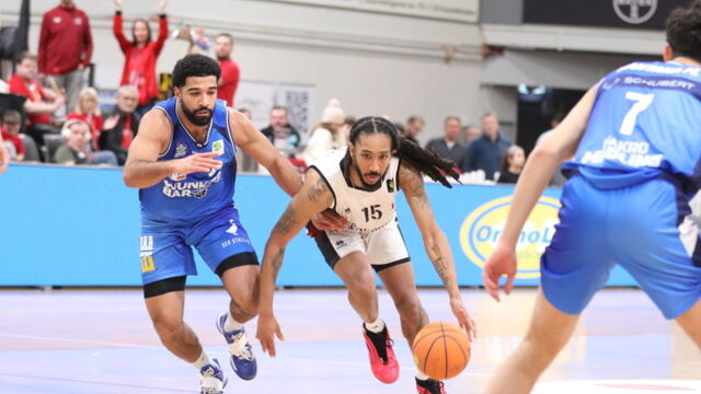 War gut unterwegs: Donte Nicholas / Foto: Uwe Pulsfort