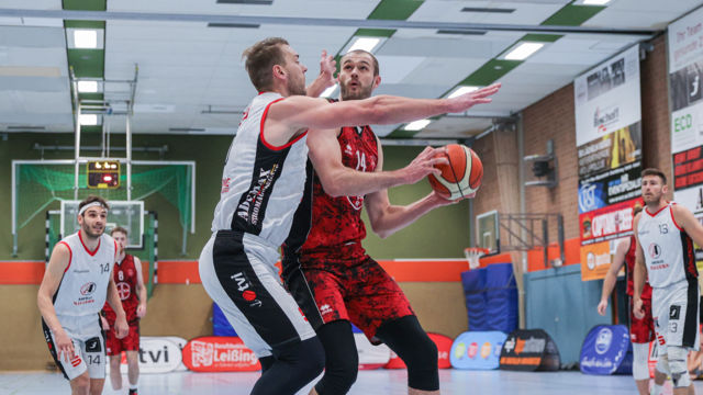 Im ersten Spiel 2023 empfangen die GIANTS ll um Jonas Gottschalk den TuS 59 aus Hamm / Foto: Frank Fankhauser (@effefffoto)