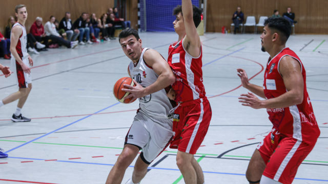 Konnte den Sieg mit einem eigenen "Double-Double" vergolden: Yannick Kneesch (Foto: Frank Fankhauer - @effefffoto)