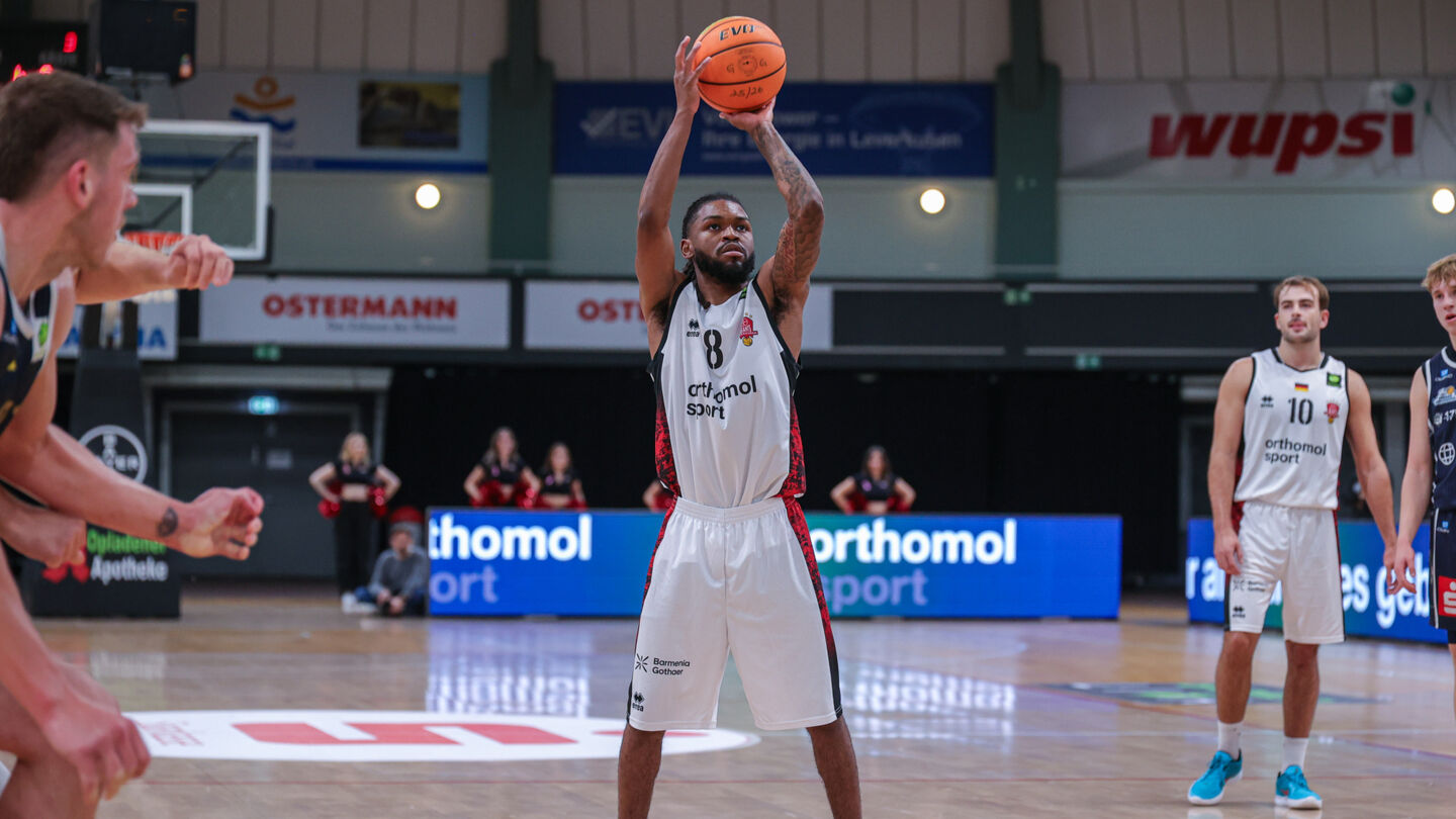 Kobe Langley und die GIANTS empfangen Bayreuth / Foto: Frank Fankhauser