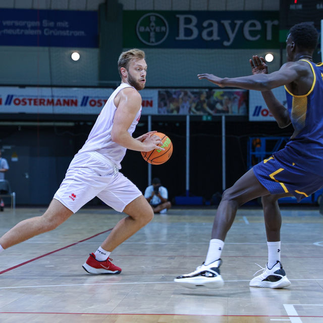 Für Melvin Jostmann und seine Teamkollegen steht das nächste Testspiel in der Ostermann-Arena auf dem Programm / Foto: Frank Fankhauser