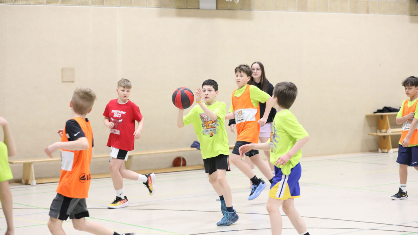 Beim Basketball-Sommercamp ist wieder jede Menge Action angesagt. Foto: Pulsfort
