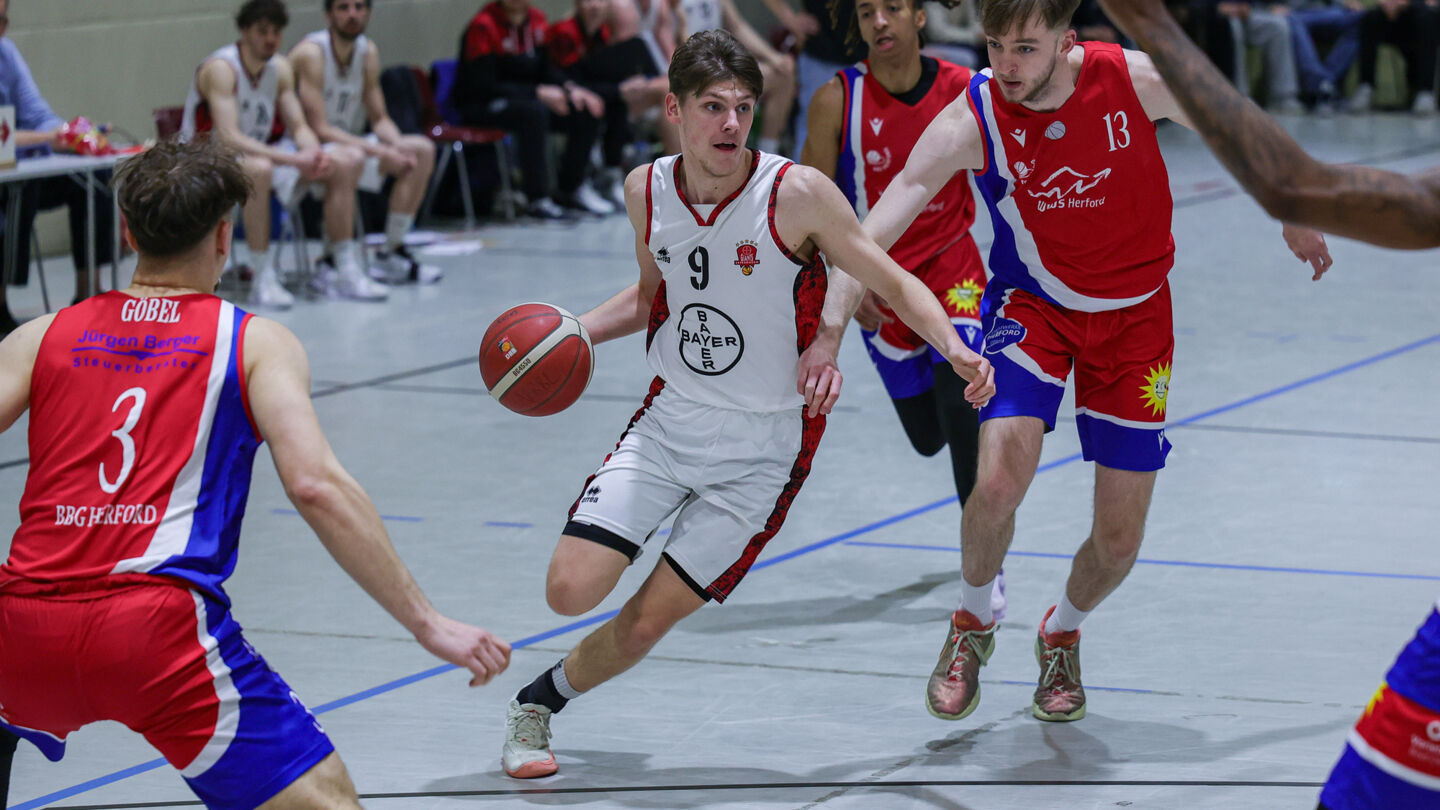 Topscorer Anton Meyer (15 Punkte) war gegen Münster gut drauf / Foto: Frank Fankhauser