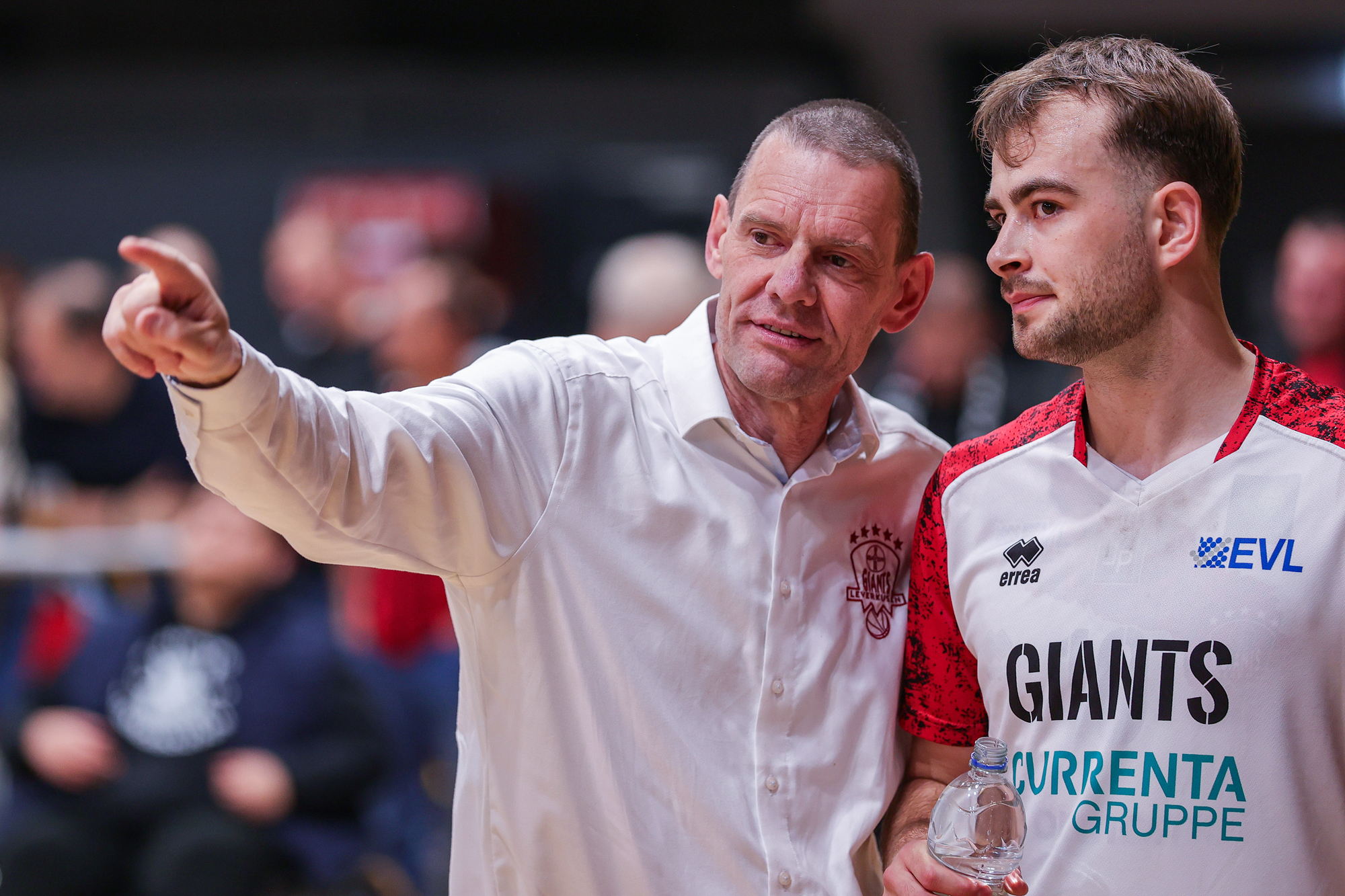 Mike Koch im Gespräch mit Sebastian "Manni" Brach / Foto: Frank Fankhauser